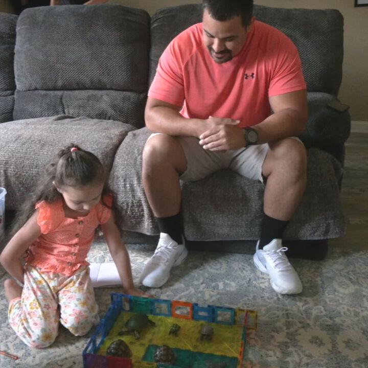 Annalise Aguirre and Oscar